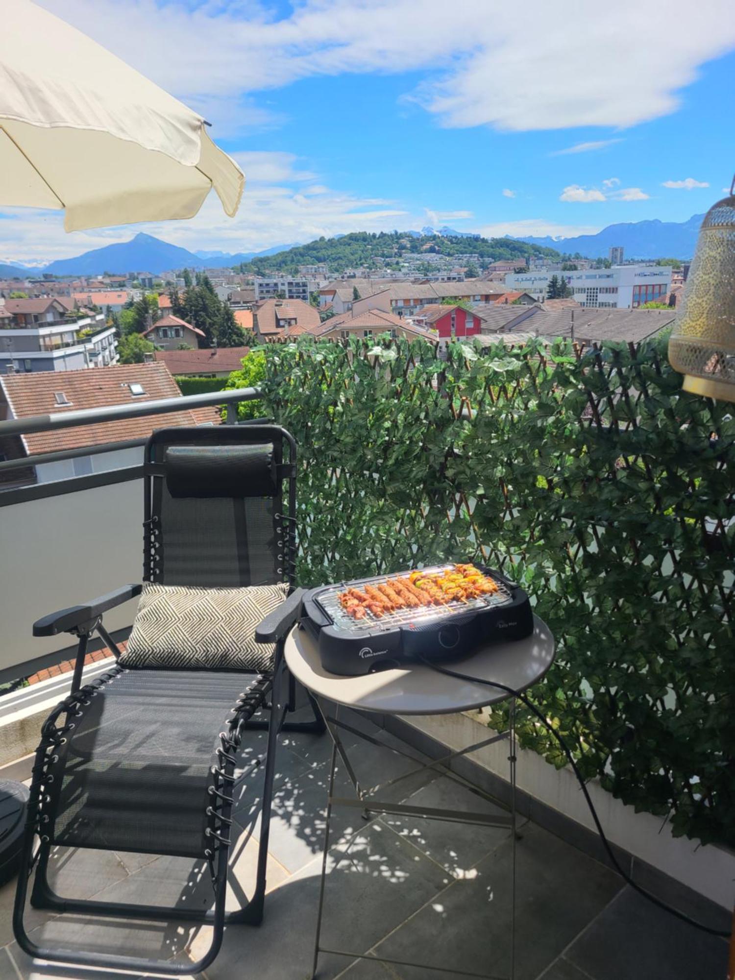 Ferienwohnung Joli T2 Proche Gare Avec Vue Annemasse Exterior foto